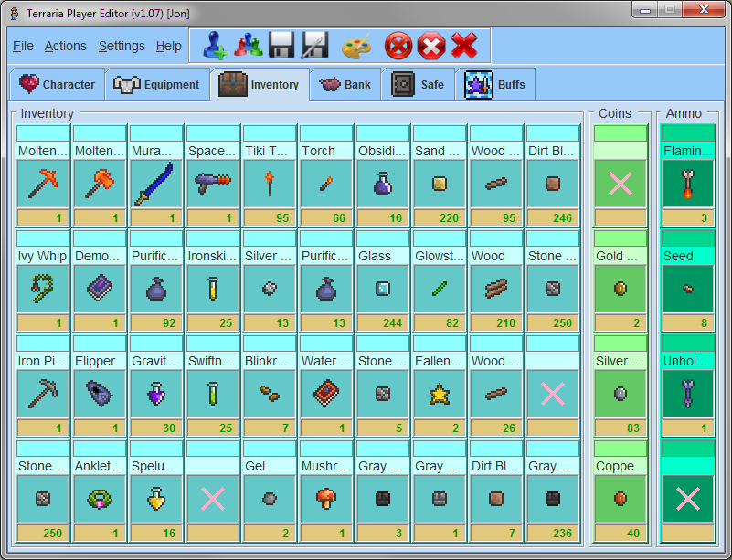 TERRARIA INVENTORY EDITOR 1.1.2 FREE DOWNLOAD Vasewash span and